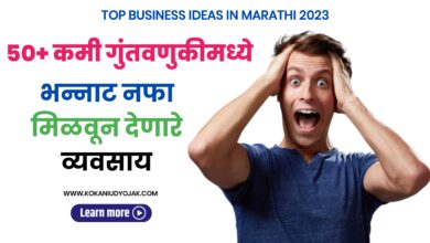 business idea in marathi